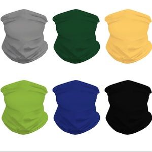 High Elastic Full Face Mask Covering - 6 Colors